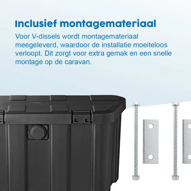 ProPlus dissel opbergbox met cijferslot - 45 liter