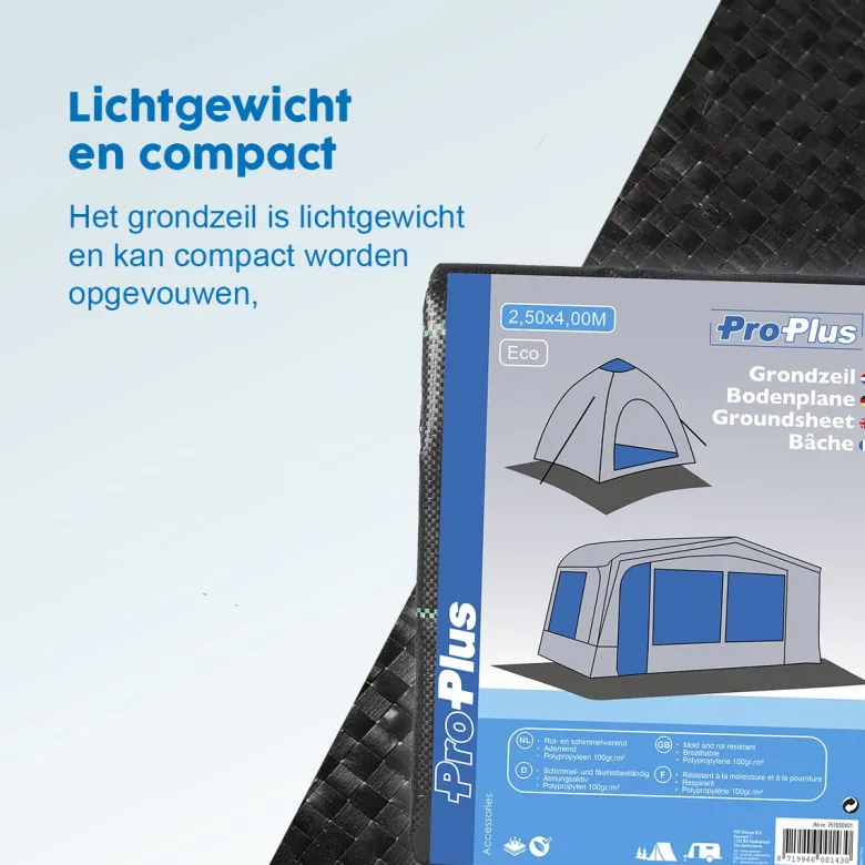 ProPlus Eco grondzeil - 2.5 x 4 meter