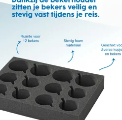 ProPlus Foam glas en bekerhouder
