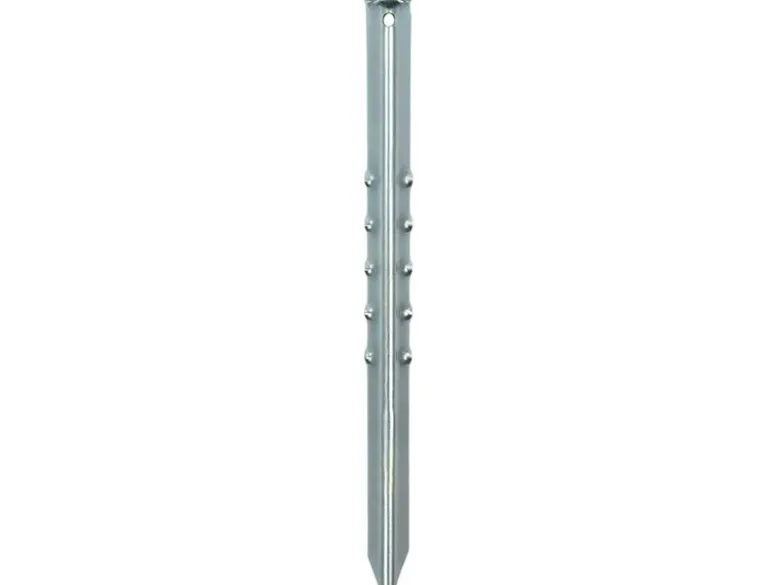 ProPlus halfronde geribbelde tentharingen 40 cm