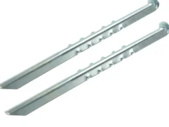 ProPlus halfronde geribbelde tentharingen 40 cm