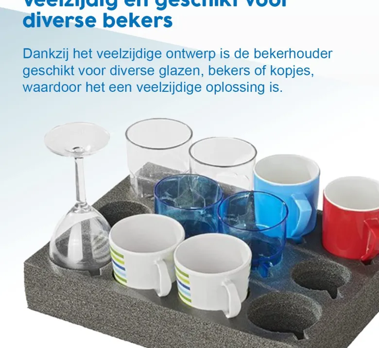 ProPlus hard foam bekerhouder - 34 x 25 cm