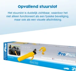 ProPlus Heavy Duty verstelbare stuurslot - 19-31,5 cm