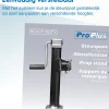ProPlus Heavy Duty verstelbare steunpoot - 42 - 68 cm