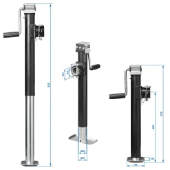 ProPlus Heavy Duty verstelbare steunpoot - 57-95 cm