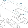 ProPlus Koppelingsslot met Discusslot PM - 11 x 11 cm