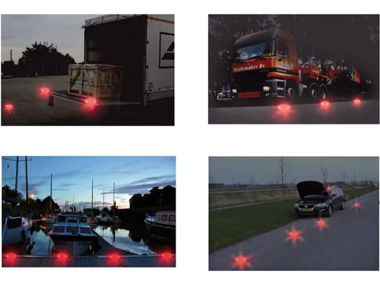 ProPlus 16-leds waarschuwings-disk