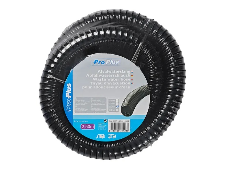 ProPlus 32 mm afvalwaterslang - 2,5 m