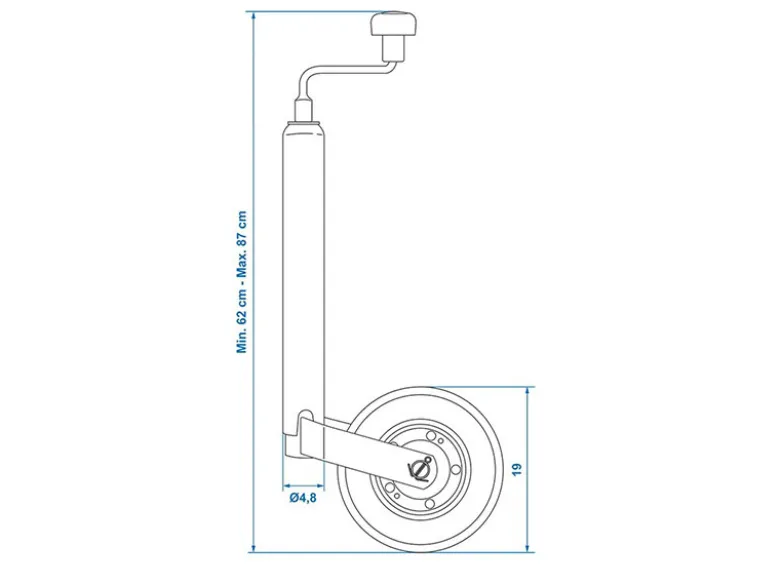 ProPlus 48 mm neuswiel