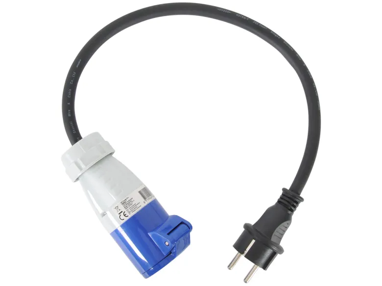 ProPlus 2,5mm² van Schuko stekker naar CEE verloopkabel