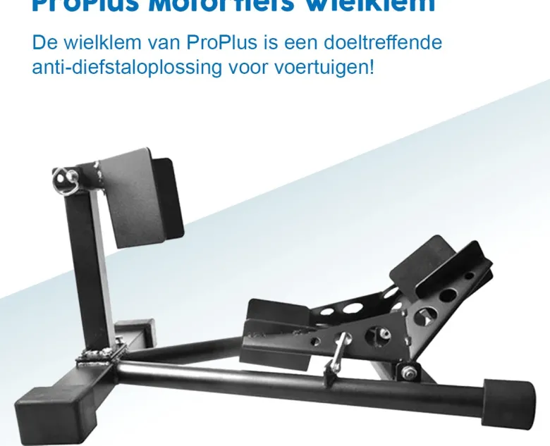 ProPlus motorfiets wielklem - Black