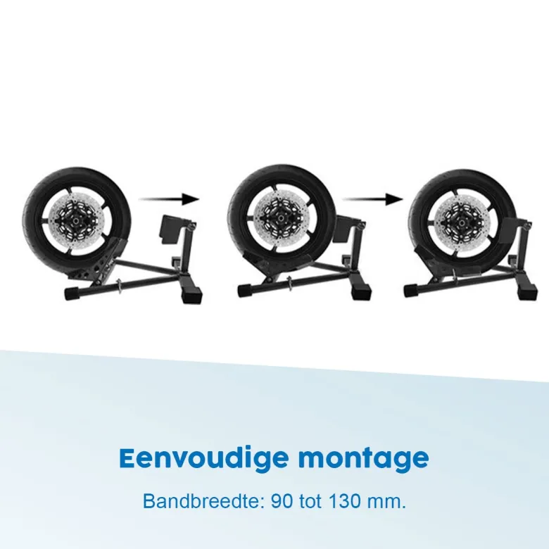 ProPlus motorfiets wielklem - Black