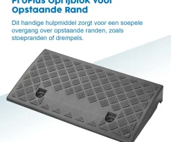 ProPlus opstaande rand oprijblok - 50 x 27 x 7 cm
