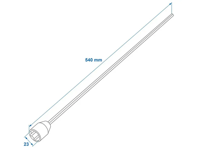 ProPlus pootuitdraaisleutel - 54 cm x 23 mm