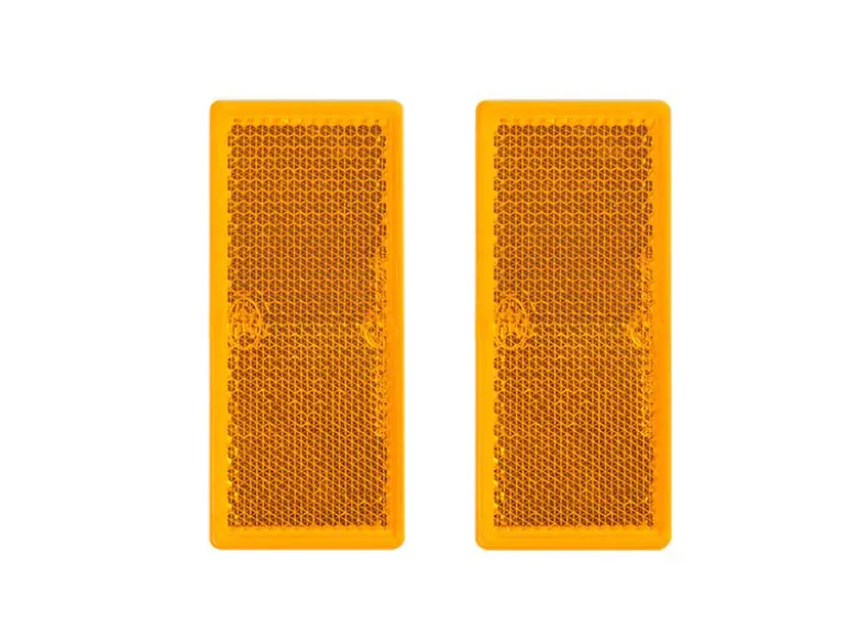 ProPlus rechthoekige zelfklevende reflector - Orange