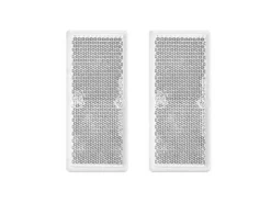 ProPlus rechthoekige zelfklevende reflector - White