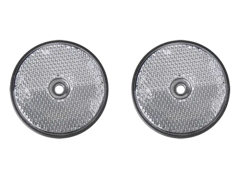 ProPlus ronde schroefbevestiging reflector - white