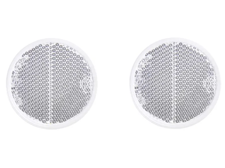ProPlus ronde zelfklevende reflector - White