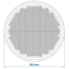 ProPlus ronde zelfklevende reflector - Orange