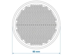 ProPlus ronde zelfklevende reflector - Orange