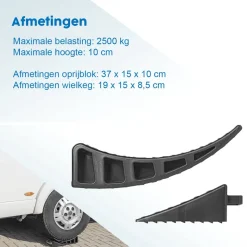 ProPlus Rond oprijblok met keg - 37 x 15 x 10 cm