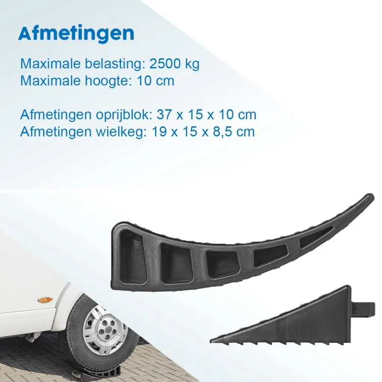 ProPlus Rond oprijblok met keg - 37 x 15 x 10 cm