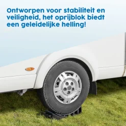 ProPlus Rond oprijblok met keg - 37 x 15 x 10 cm