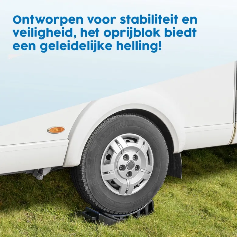 ProPlus Rond oprijblok met keg - 37 x 15 x 10 cm