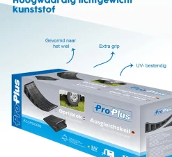 ProPlus Rond oprijblok met keg - 37 x 15 x 10 cm