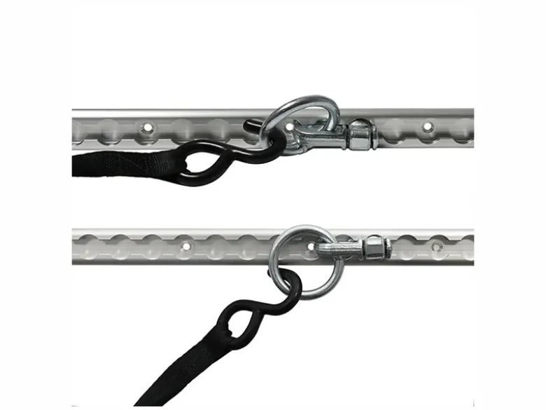 ProPlus stud fitting dubbel met ronde ring
