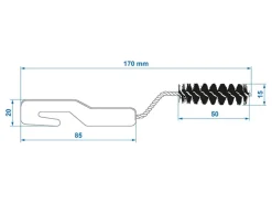 ProPlus Tentrailborstel