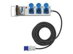 ProPlus tent/vouwwagen verdeeldoos - 10 meter
