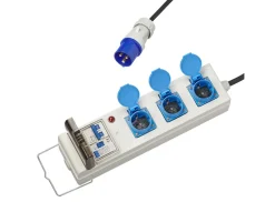 ProPlus tent/vouwwagen verdeeldoos - 10 meter