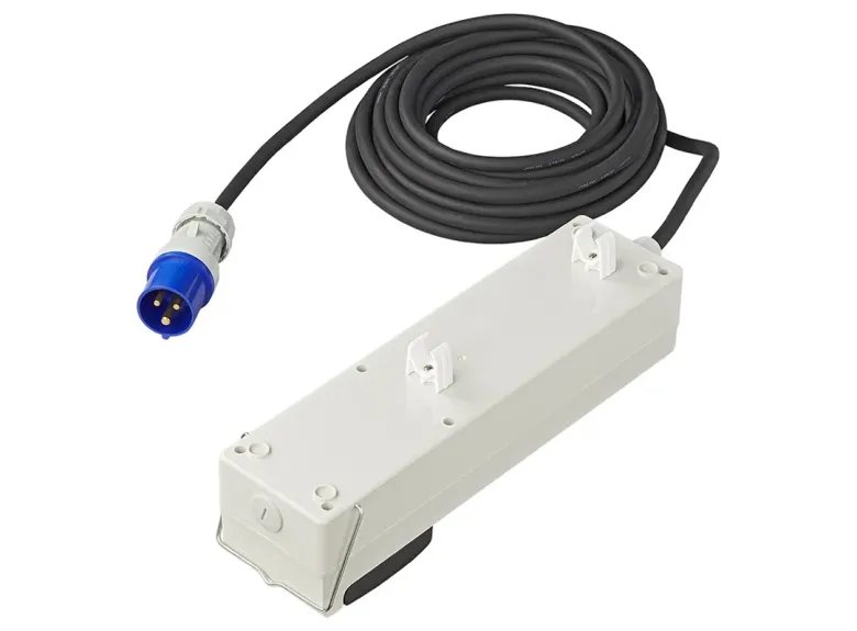 ProPlus tent/vouwwagen verdeeldoos - 10 meter