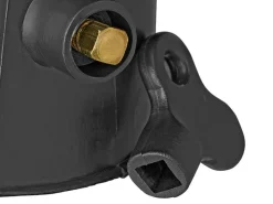 ProPlus trekhaakdop met slot - black