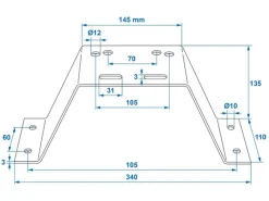 ProPlus universele reservewielhouder