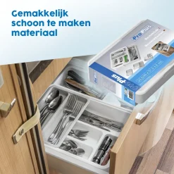 ProPlus verstelbare bestekbak - 40 x 31,5 x 6 cm