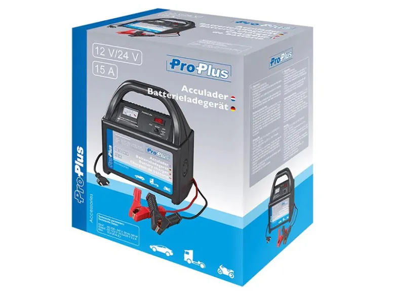 ProPlus 6/12 volt acculader - 6 Ampere