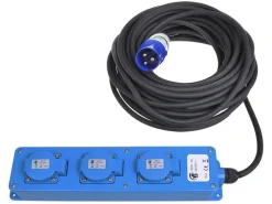 ProPlus 3-voudige CEE stekkerdoos - 1,5 meter