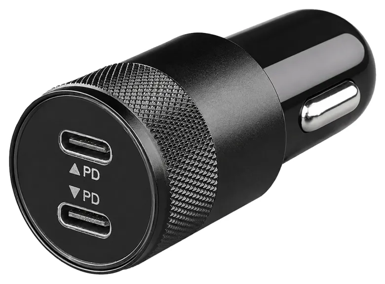 ProPlus 2-wegs USB-C snellaadpoorten autolader