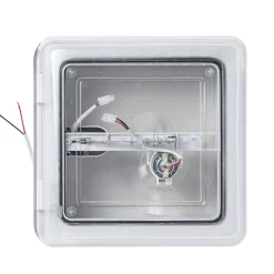 ProPlus 28x28cm dakluik met ventilator - zonder ventilatie