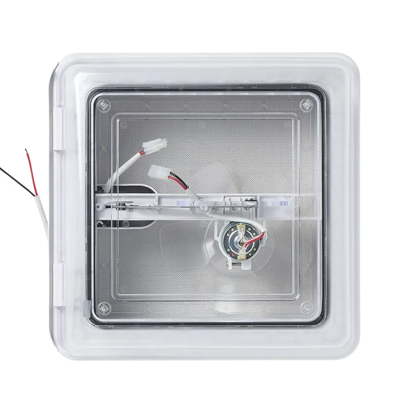 ProPlus 28x28cm dakluik met ventilator - zonder ventilatie
