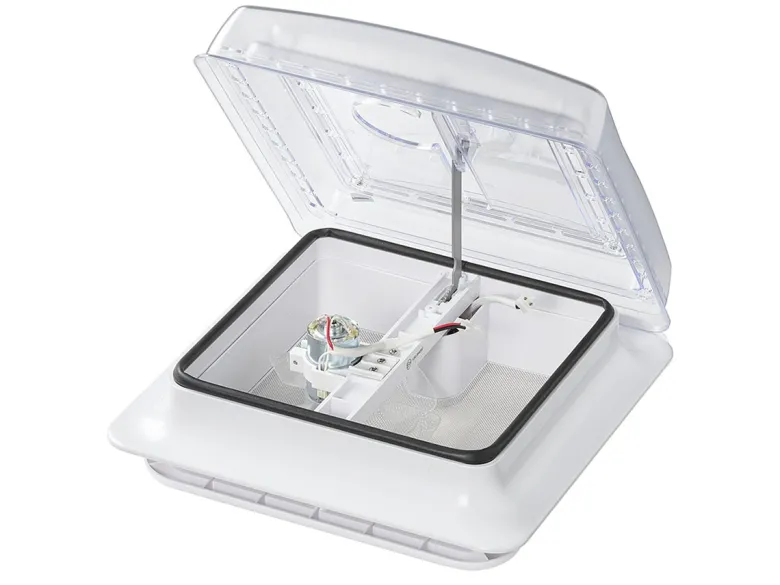 ProPlus 28x28cm dakluik met ventilator - zonder ventilatie