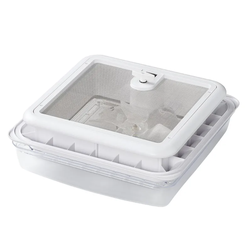ProPlus 28x28cm dakluik met ventilator - zonder ventilatie