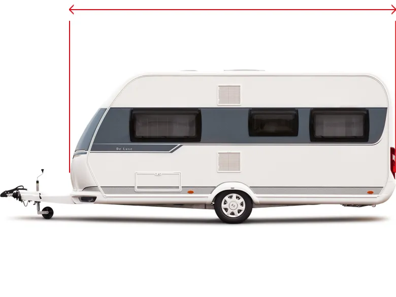 ProPlus 579 - 640 x 250 cm luxe caravanhoes