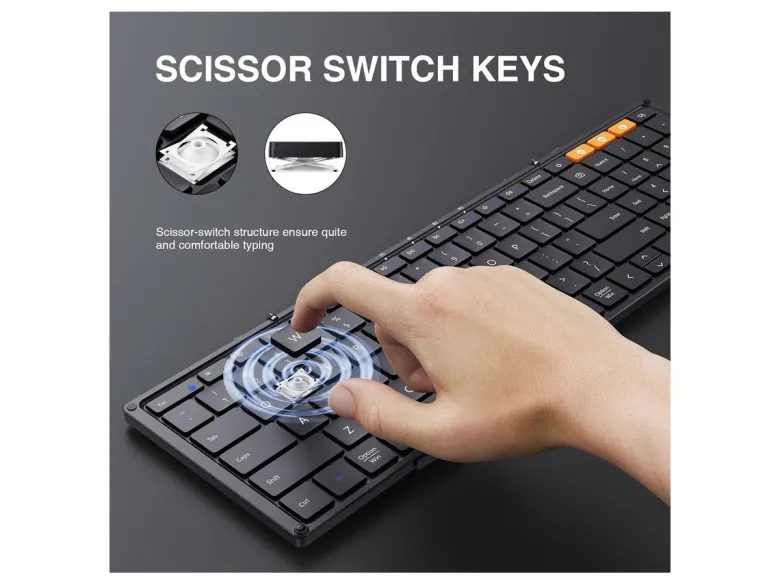 ProtoArc XK01 Opvouwbaar Bluetooth toetsenbord