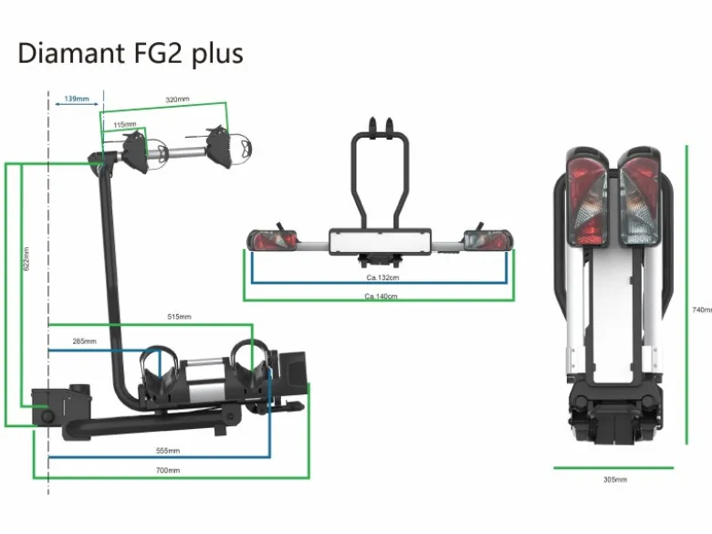 Pro-User Diamant FG2 plus fietsendrager