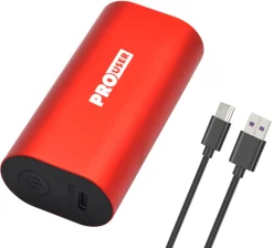 Pro-User 5000 mAh rode Powerbank