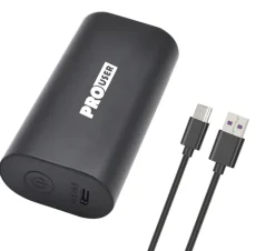 Pro-User 5000 mAh zwarte Powerbank