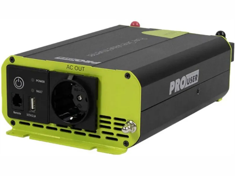 Pro-User pure sinus omvormer - 600W